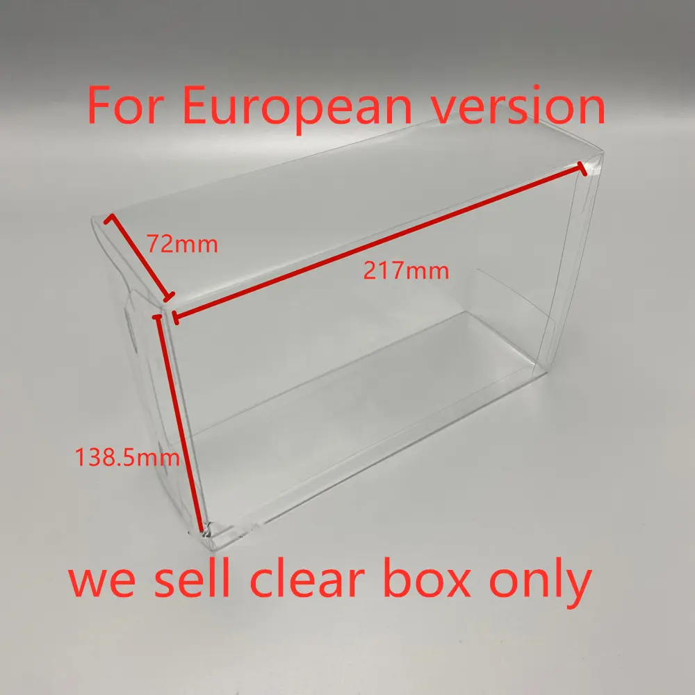 Transparent Box Protector For Pokémon Gotta Catch Em All Console Collect Boxes For Nintendo 2DS Game Shell Clear Display Case
