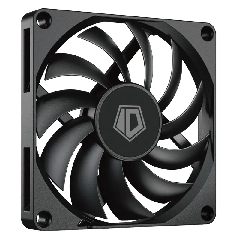 1-10PCS ID-COOLING NO-8010-PWM 80mm Ultra-Thin Fan Temperature Controlled Computer Case Fan PWM 10mm Thick PC Case Fans
