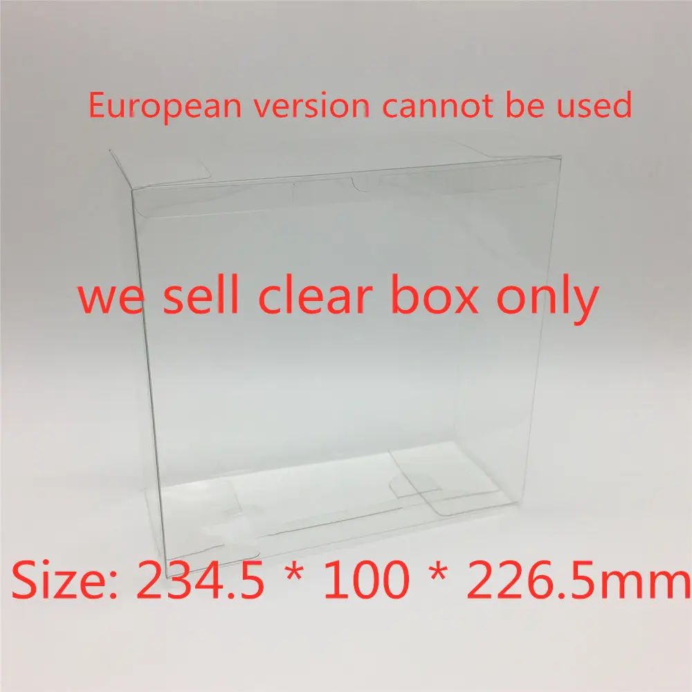 Transparent Box Protector For Sony PlayStation Classic (PS Mini) Collect Boxes TEP Storage Game Shell Clear Display Case