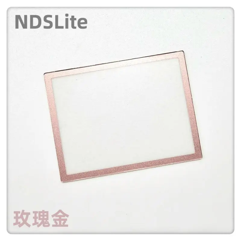 2pcs Original New for NDSL Console Upper Top LCD Screen Plastic Lens for Nintendo DS Lite Panel Frame Cover Game Repair Part