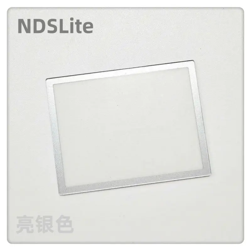 2pcs Original New for NDSL Console Upper Top LCD Screen Plastic Lens for Nintendo DS Lite Panel Frame Cover Game Repair Part