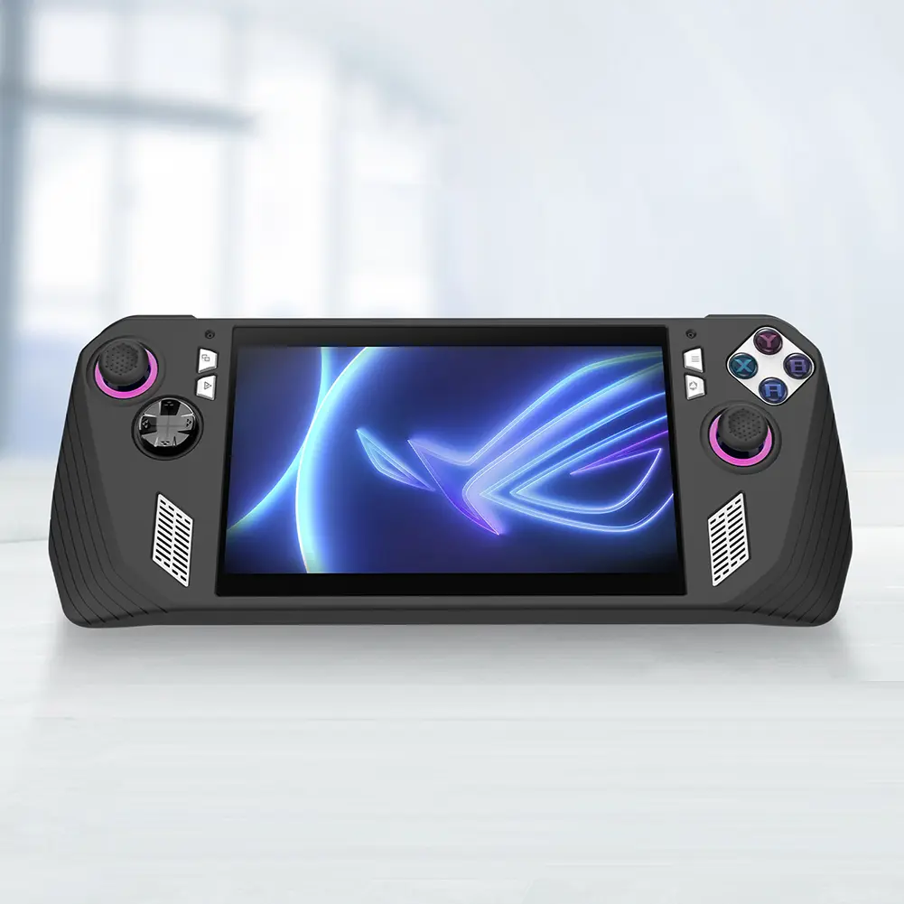 for ASUS ROG Ally Game Console Case Soft Silicone Shell Sleeve Anti-Scratch Protector Cover Sleeve Dustproof Game Accessories
