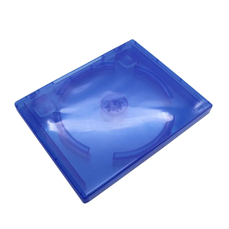 Replacement Case For PS4 Game Double Disc Spare Blue Game Blu-Ray Box 2 CD
