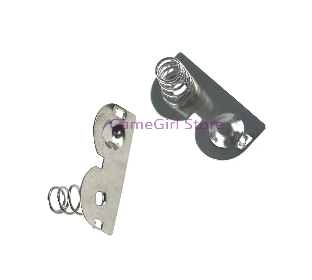 200pcs Battery Terminals Spring Contacts For GameBoy GB GBA GBC GBP Game Console Replacement Accessories