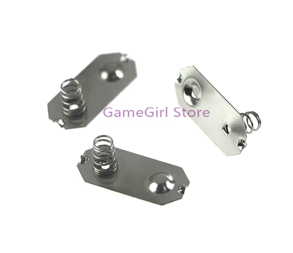 200pcs Battery Terminals Spring Contacts For GameBoy GB GBA GBC GBP Game Console Replacement Accessories