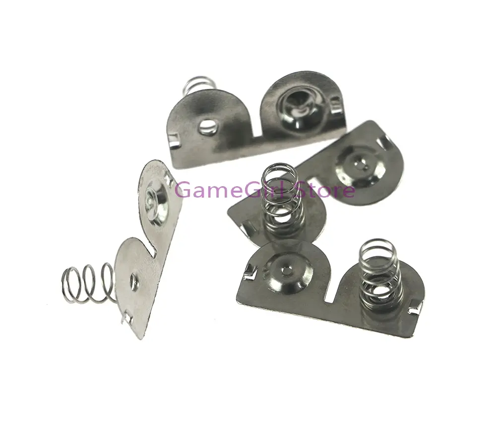 200pcs Battery Terminals Spring Contacts For GameBoy GB GBA GBC GBP Game Console Replacement Accessories