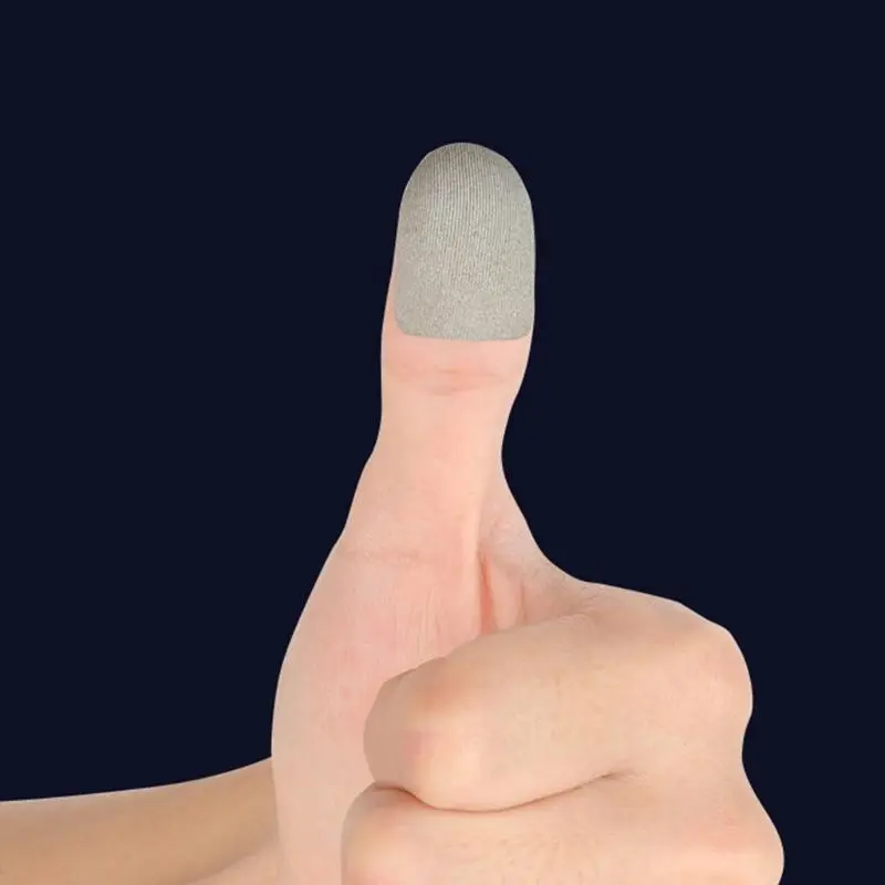 10 Pieces Mobile Game Finger Stickers Full for Touch Screen Finger Sticker Sweat-Proof & Breathable Screen Contact