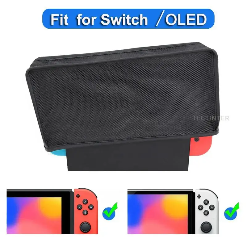 Dust Cover Compatible With Nintendo Switch For Switch OLED Dustproof Case Game Console Waterproof Protective Case Anti-Scratch