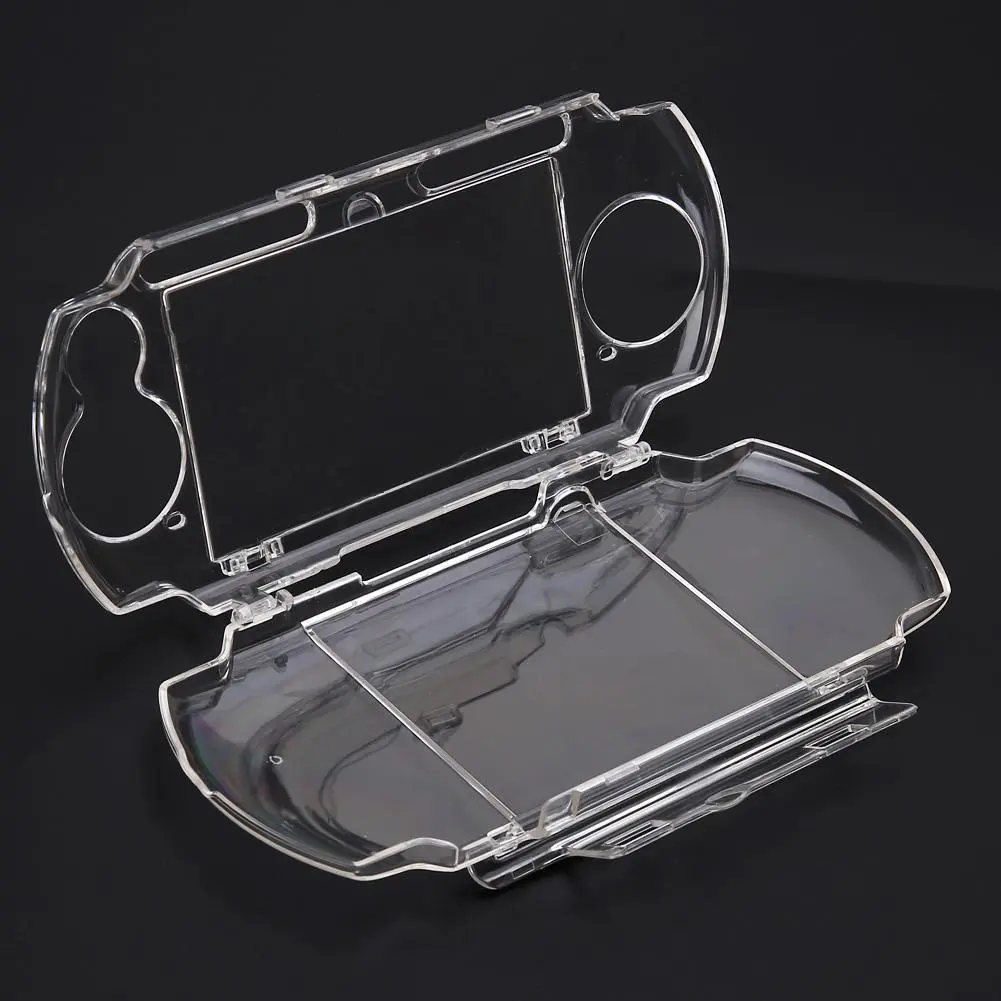 For PSP2000 PSP3000 Game Console Plastic Clear Crystal Hard Case Cover Transparent Protective Shell Universal Hard Case Housing