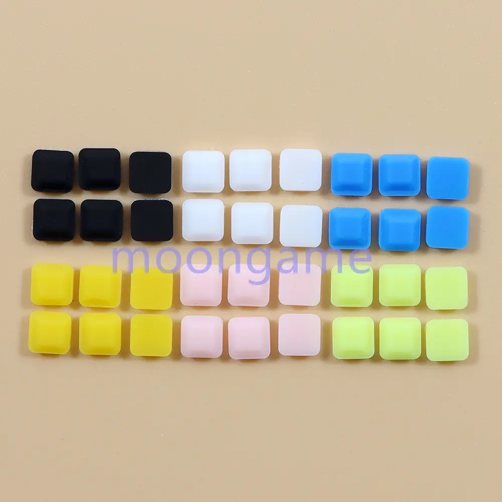 2sets For Nintend DS Screw Feet Cover for NDS Game Console Screw Cap Cover Rubber Pad