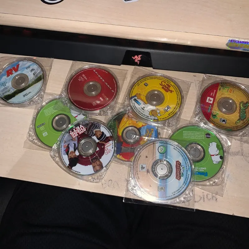 Game Disk Storage for Case Shield Cover UMD Protector Replacement for PSP 1000 2
