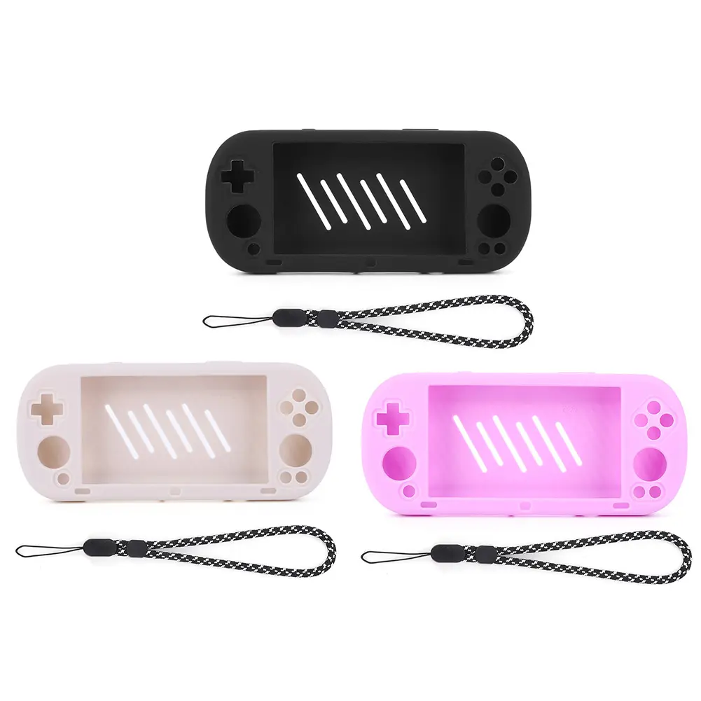 Silicone Case Protective Cover Anti-Scratch Protector Shell Sleeve Protector Cover for Trimui Smart Pro Game Console Accessories