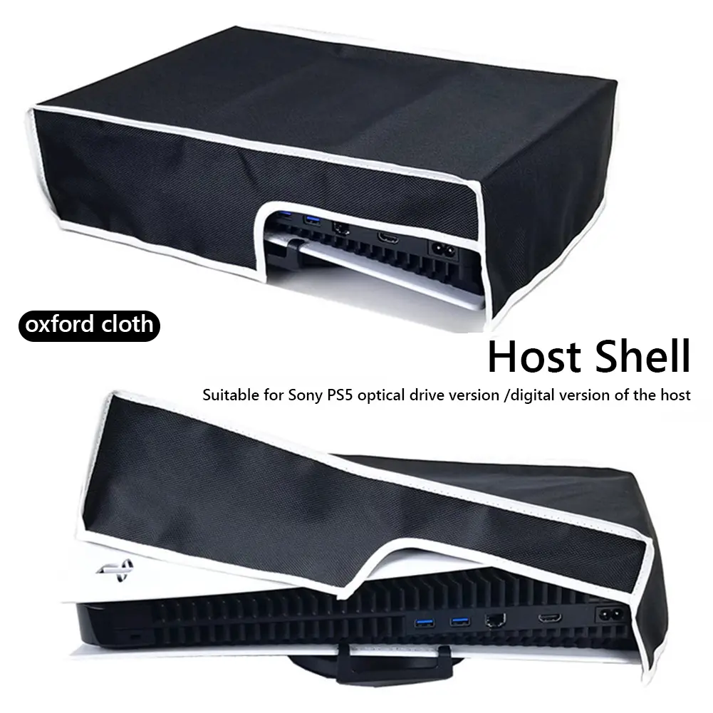 For PS5 Game Console Soft Dustproof Cover Case Waterproof Replacement Protector Dust Cover Skin For PS5 Games Accessories