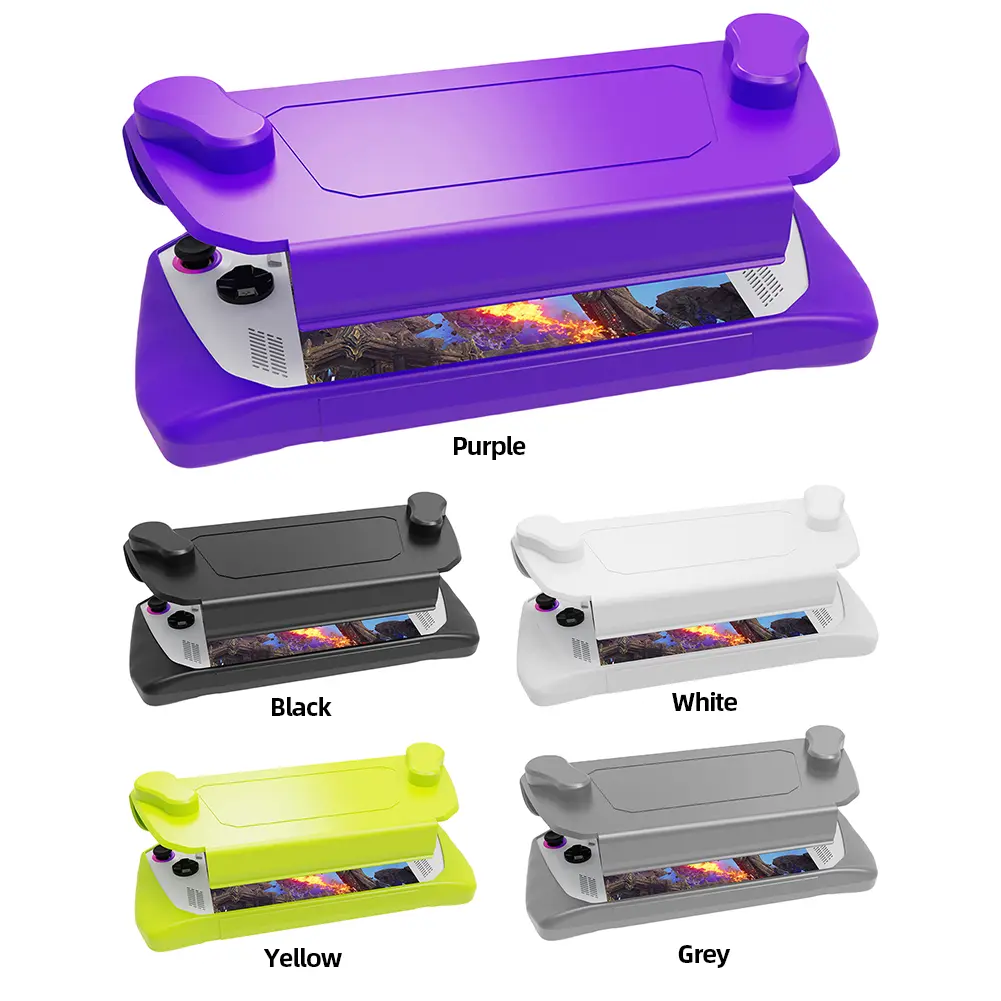 Protective Case Shockproof Case Cover Shell Sleeve Anti-fall Anti-Scratch Back With Bracket for ASUS ROG Ally Game Console