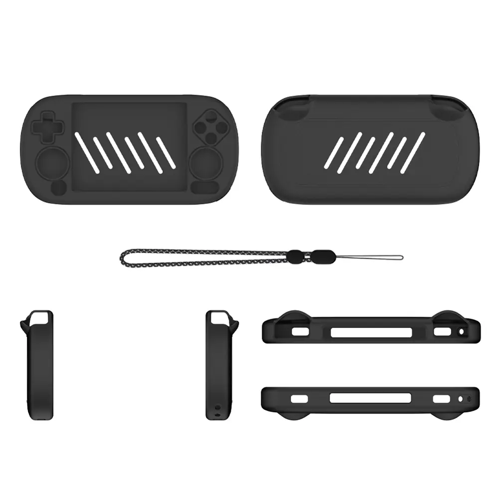 Silicone Case Protective Cover Shockproof Protector Shell Sleeve Anti-Scratch Protector Cover for ANBERNIC RG40XX H Game Console