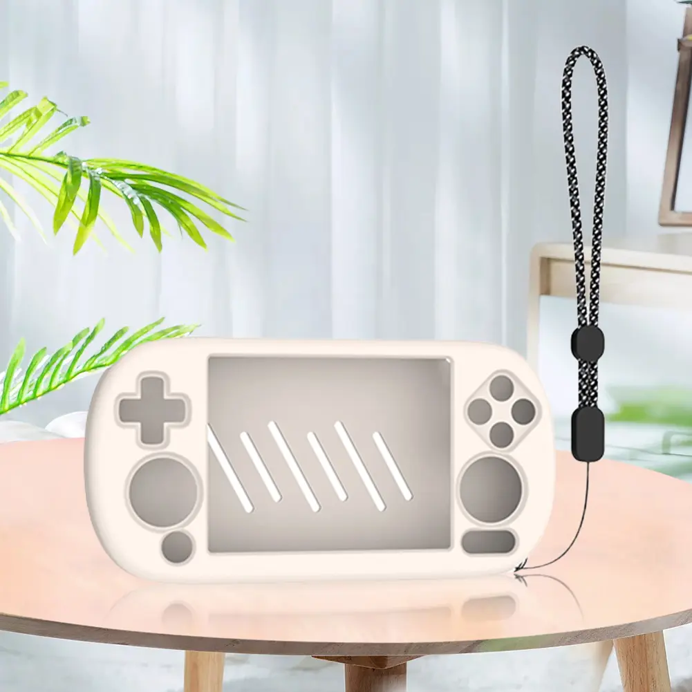 Silicone Case Protective Cover Shockproof Protector Shell Sleeve Anti-Scratch Protector Cover for ANBERNIC RG40XX H Game Console