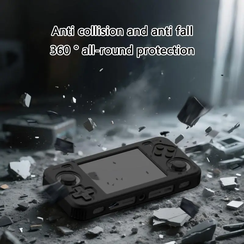 Gamepad Cover Silicone Case Scratchproof Housing Handheld Retro Game Console Shell for R36H Protector Case Soft Sleeve
