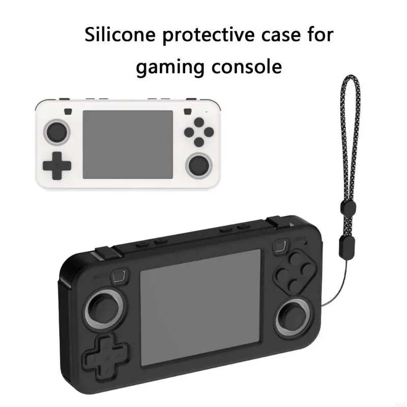 Gamepad Cover Silicone Case Scratchproof Housing Handheld Retro Game Console Shell for R36H Protector Case Soft Sleeve
