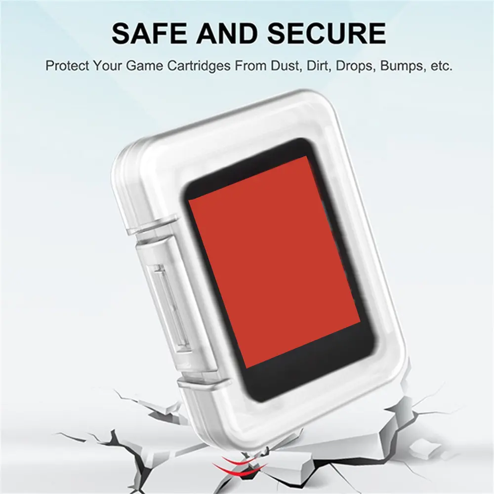 For Switch Lite OLED Game Card Storage Box Slim Travel Case for Mini Slim Nintendo Switch Game Cartridges Memory TF SD Card