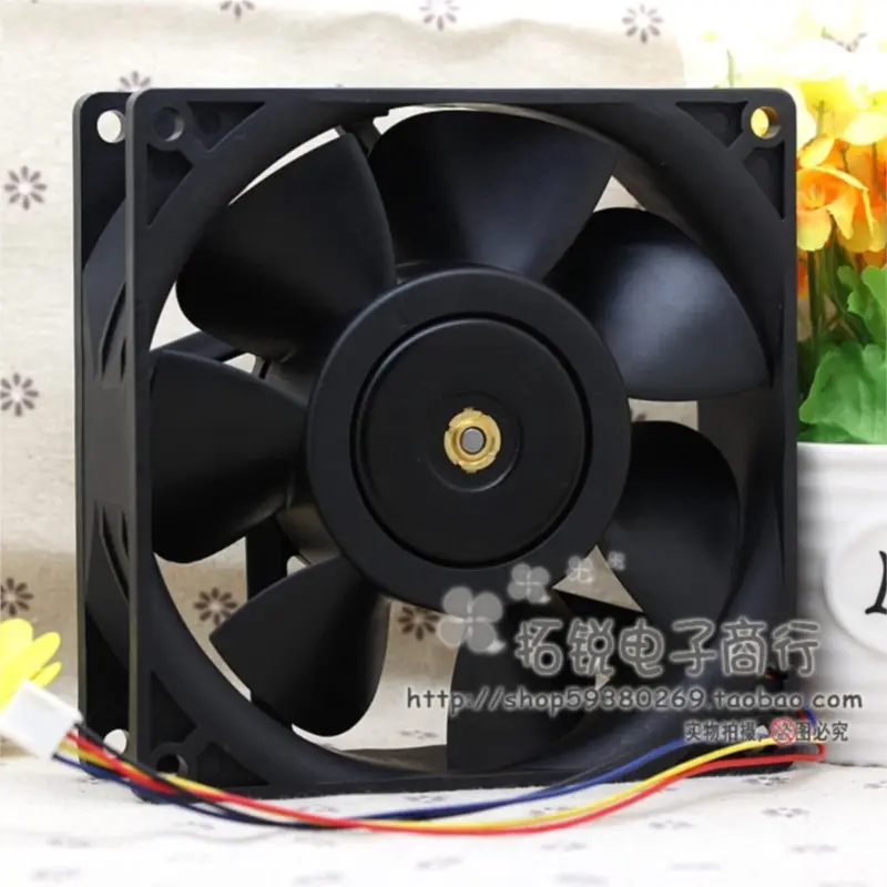 15050 Industrial Fan 15cm For Delta AFC1512DG 150x150x50mm 12V 1.8A Dual Ball 3800RPM High-Airflow Server Fan