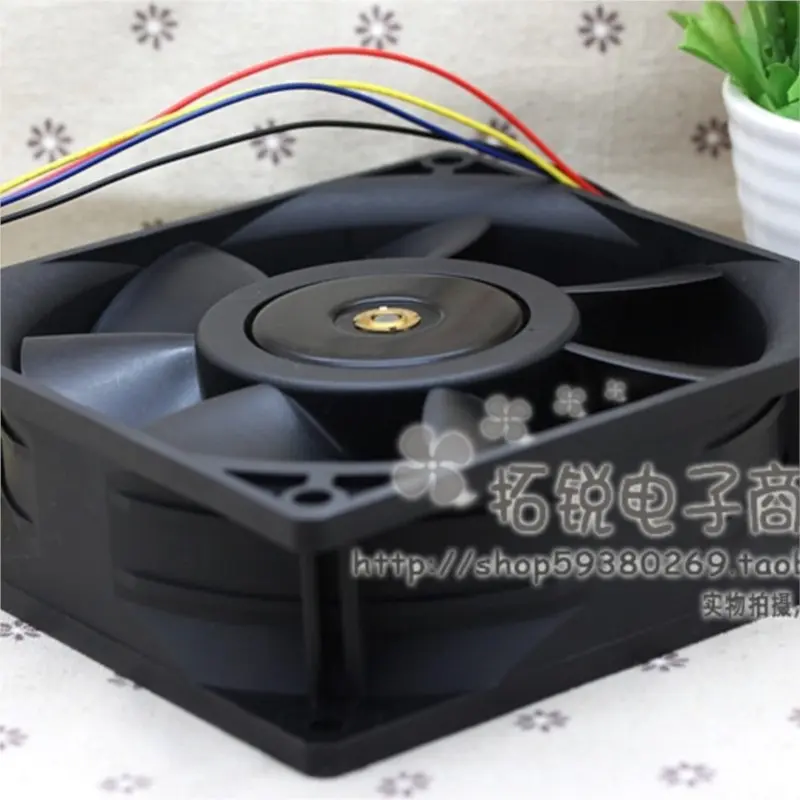 15050 Industrial Fan 15cm For Delta AFC1512DG 150x150x50mm 12V 1.8A Dual Ball 3800RPM High-Airflow Server Fan