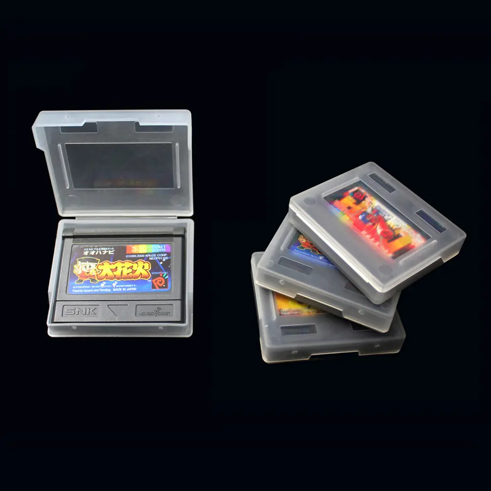 Cltgxdd 2-10Piece FOR NGPC Game Plastic Cover SNK NEO GEO Pocket Colorful NGPC NGP Protection Case Case Case Game Card Case