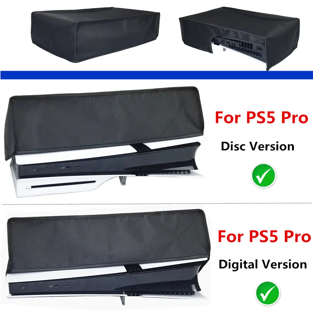 Dust Proof Cover For PS5 Pro Game Console Protector Case Anti-scratch Sleeve Waterproof Cover For PS5 Pro Digital/Disc Edition