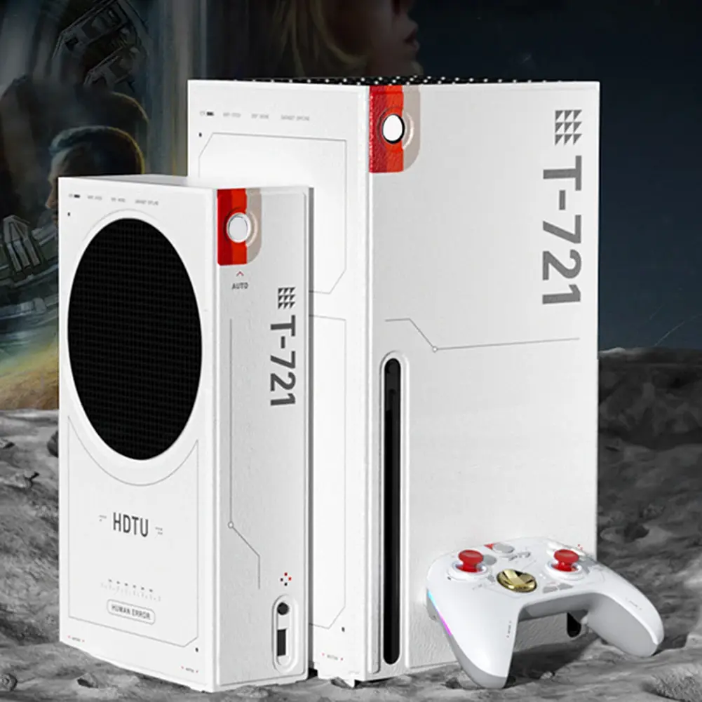 PU Magnetic Protective Cover For Xbox Series S X Game Console Full Body Skin Magnetic Closure Dustproof Case Shell For XBOX X/S