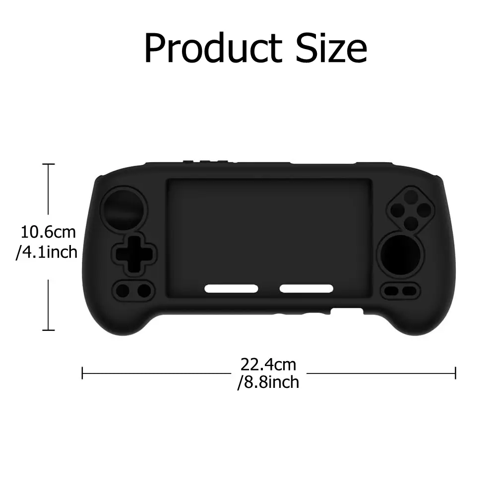 RG556 Case Cover for Anbernic RG556 Retro Handheld Game Console Silicone Protective Cover Anti-Scratch Protector Accessories