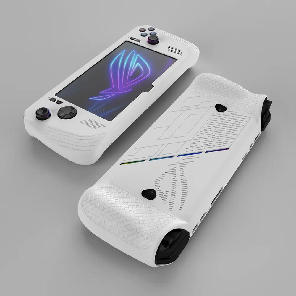 For ASUS ROG Ally X Handheld Game Console Protective Case Silicone Soft Shell Cover Shockproof Protector Skin Sleeve Accessories