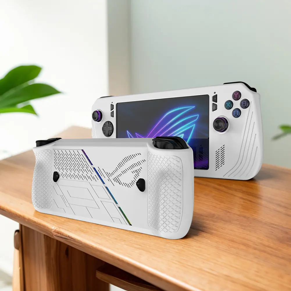For ASUS ROG Ally X Handheld Game Console Protective Case Silicone Soft Shell Cover Shockproof Protector Skin Sleeve Accessories