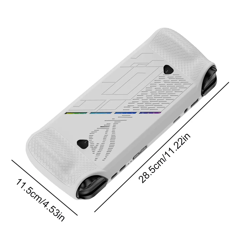 For ASUS ROG Ally X Handheld Game Console Protective Case Silicone Soft Shell Cover Shockproof Protector Skin Sleeve Accessories
