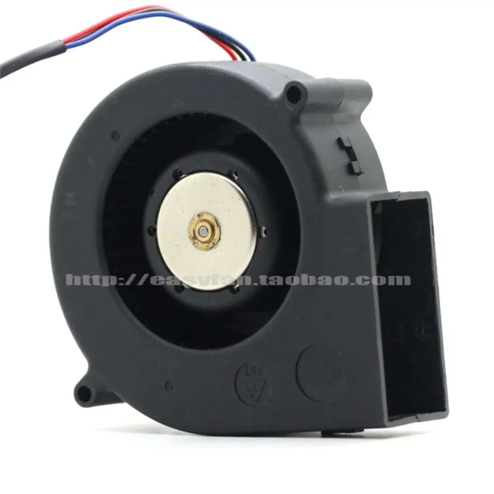 Delta BFB1012EH 97x94x33mm 12V 2.94A High-Speed Blower Fan, 46CFM, Centrifugal Turbine Server GPU Cooling Industrial Equipment