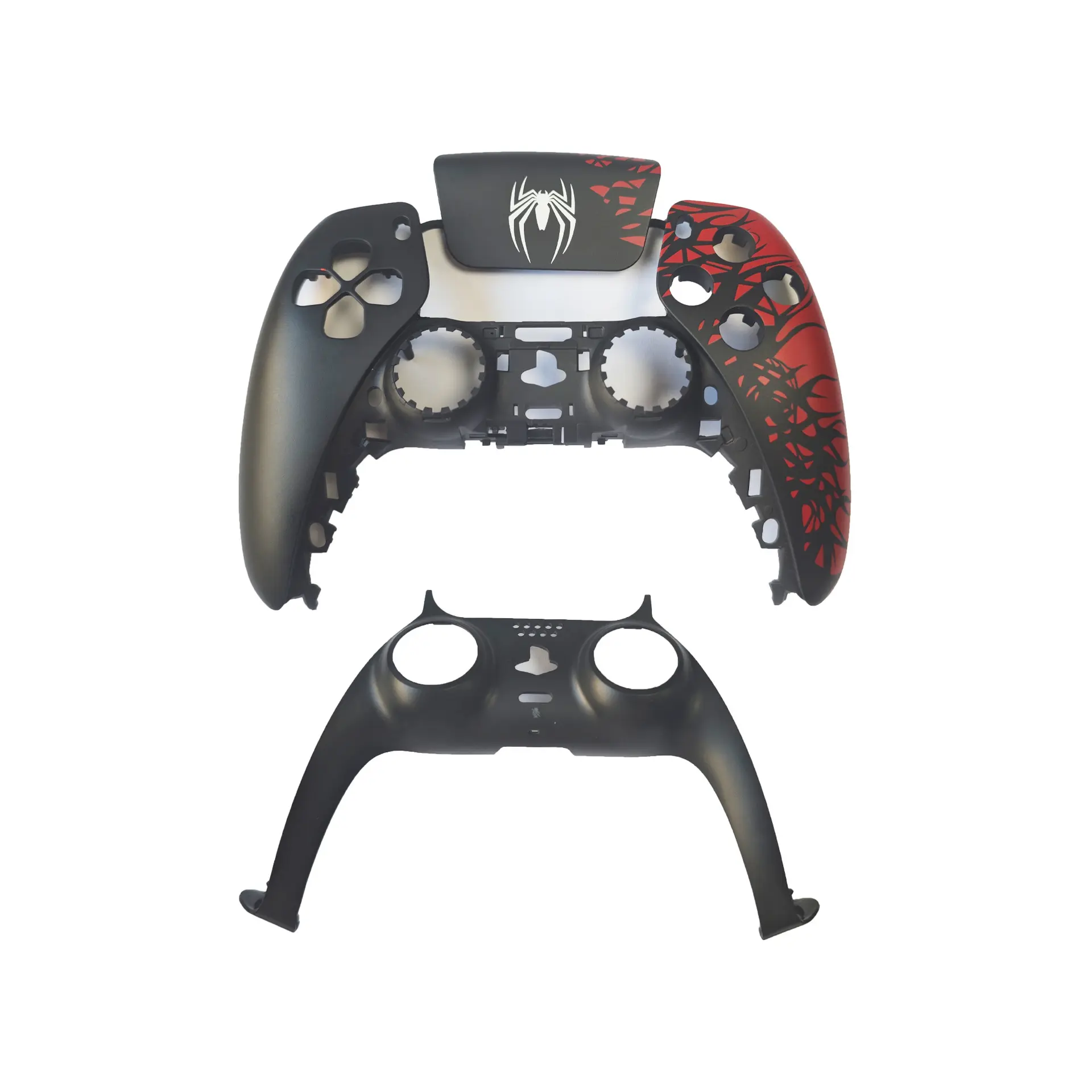 Spider Front Back Faceplate Rear Shell Housing for PS5 Game Controller Shells BDM-010/020