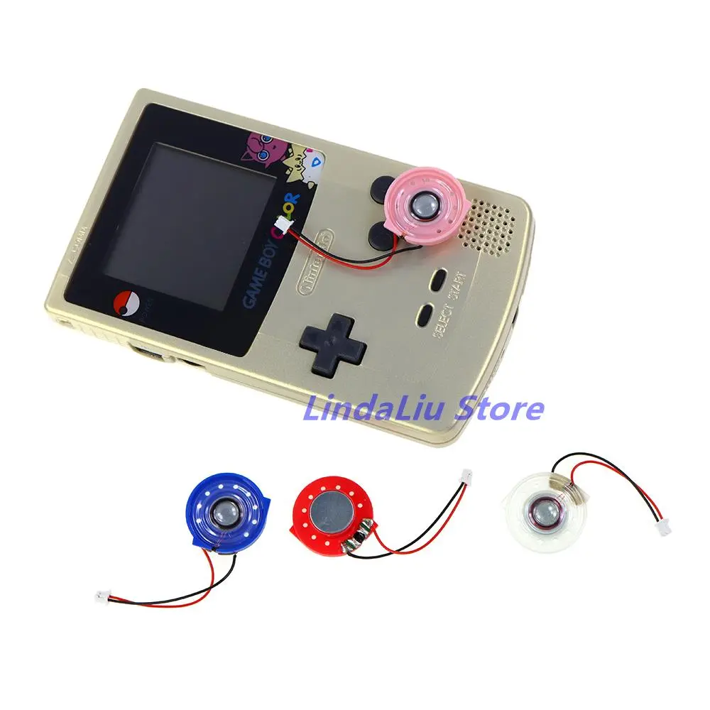 Colorful Sound Speaker With Cable Replacement For Gameboy Color Pocket For GBC GBP Loudspeaker Game Accessory