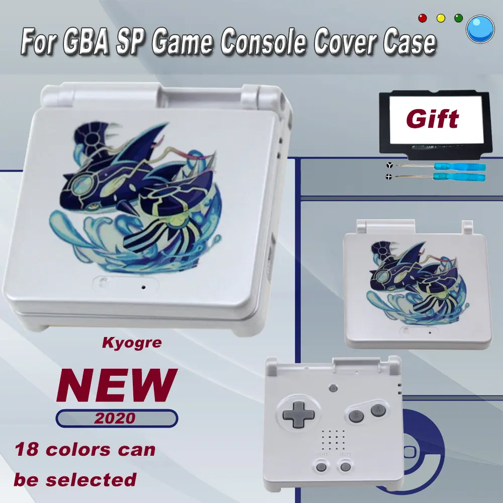 2020 NEW Limited Edition Full Housing Shell For Nintend Gameboy Advance SP Game Console Cover Case For GBA SP