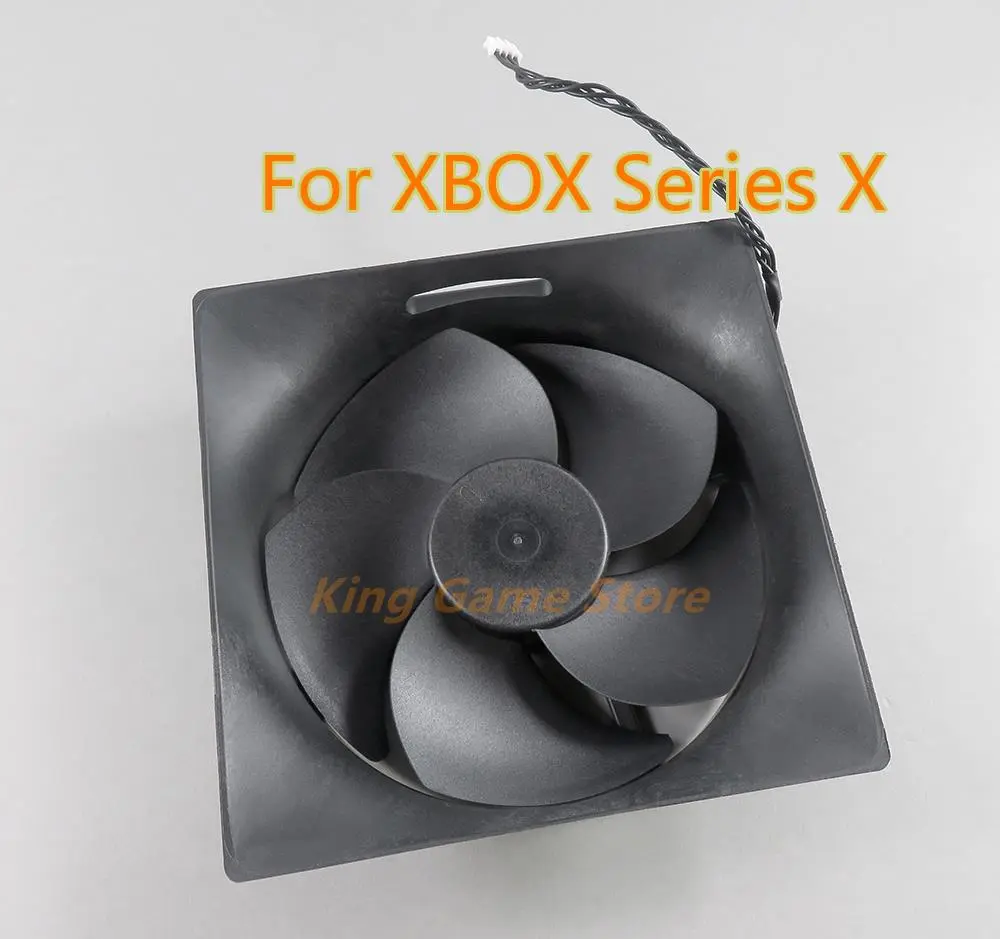 8pcs For XBOX Series X Cooling Fan 5 Blades 4 Pin Heat Sink Cooler Inner fan Cooling Fan for XBOX Series S Game Controller