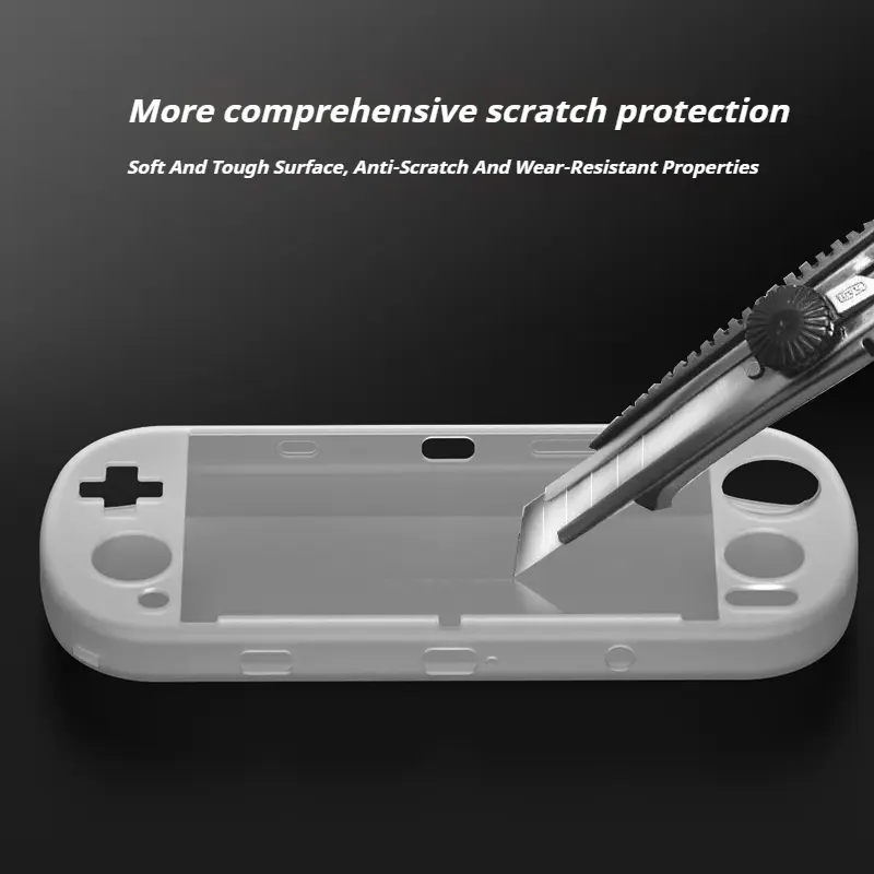 For Trimui Smart Pro Full Fit Protective Case Anti-fall Anti-scratch Anti-slipTPU Soft Skin Shell Cover Game Console Accessories