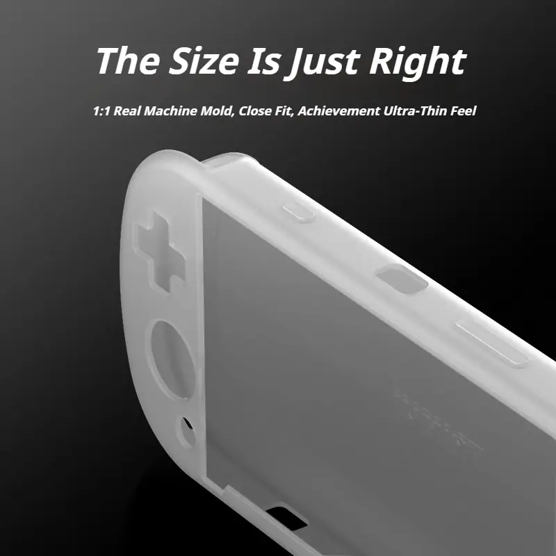 For Trimui Smart Pro Full Fit Protective Case Anti-fall Anti-scratch Anti-slipTPU Soft Skin Shell Cover Game Console Accessories