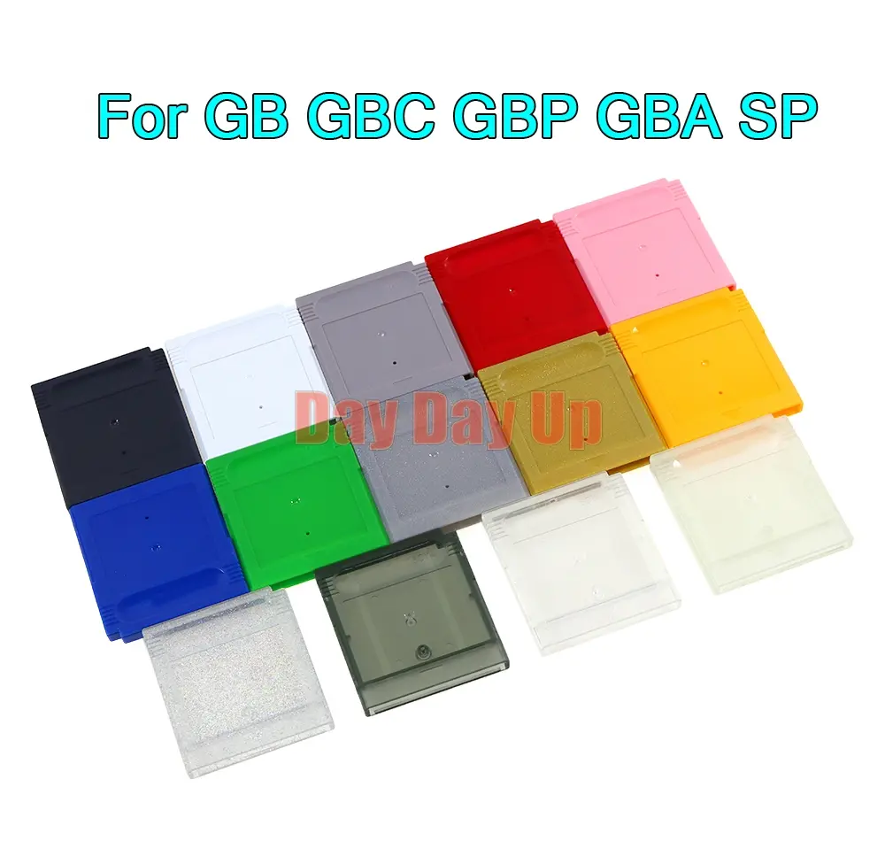 2PCS Replacement For Gameboy GB DMG GBC GBP GBA SP Game Cartridge Shell Case Box With Screw With Logo