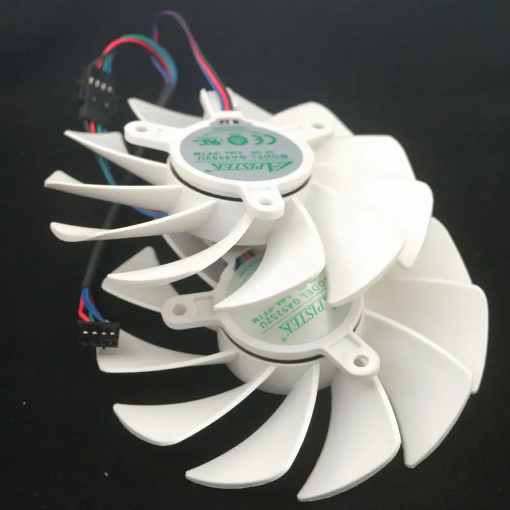 GA92S2U - PFTM DC12V 0.46A VGA Fan For ZOTAC RTX4060 8GB TWIN EDGE OC WHITE Graphics Card Cooling Fan