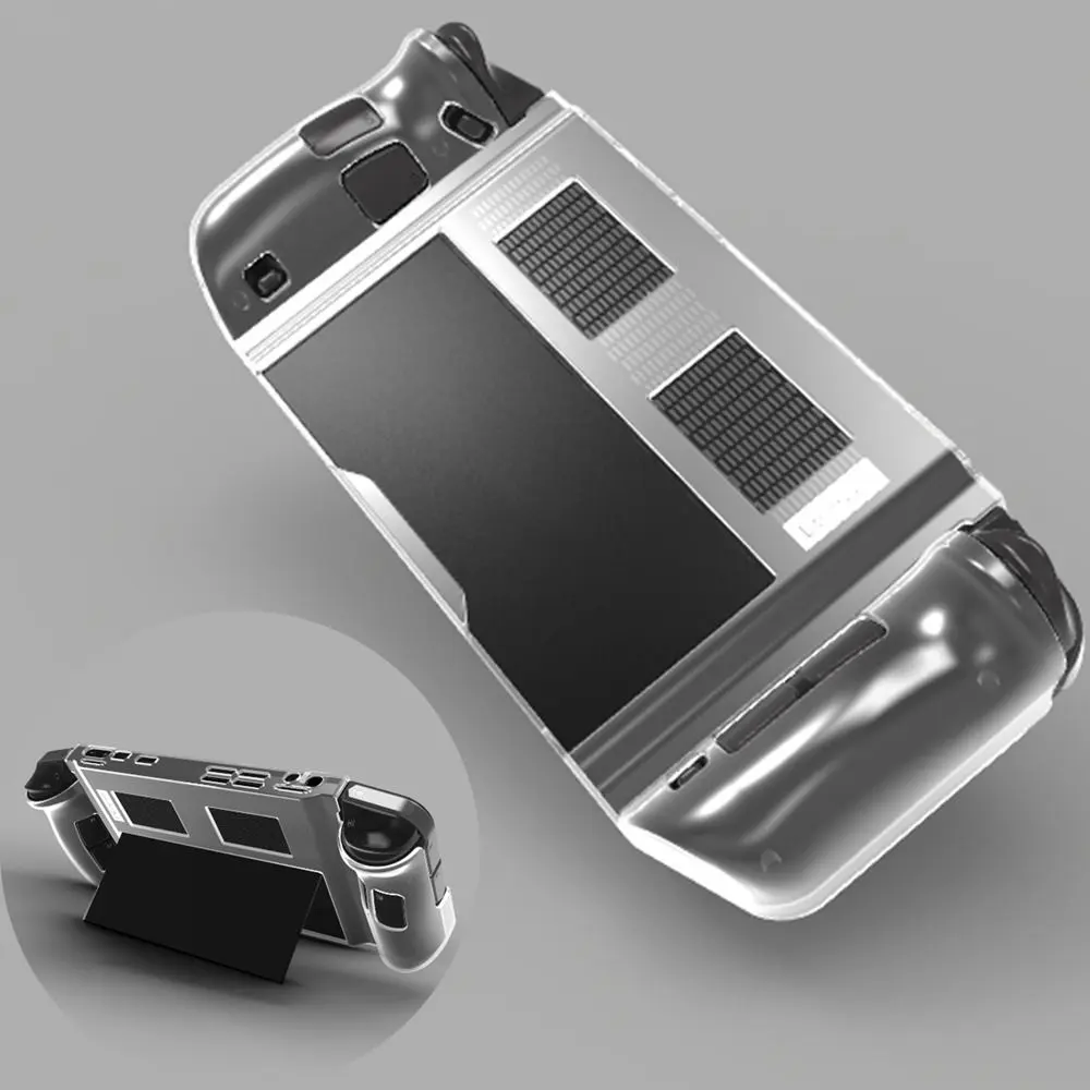 For Lenovo Legion Go Protective Case TPU Shockproof Back Cover Handheld Console Shell Game Accessories