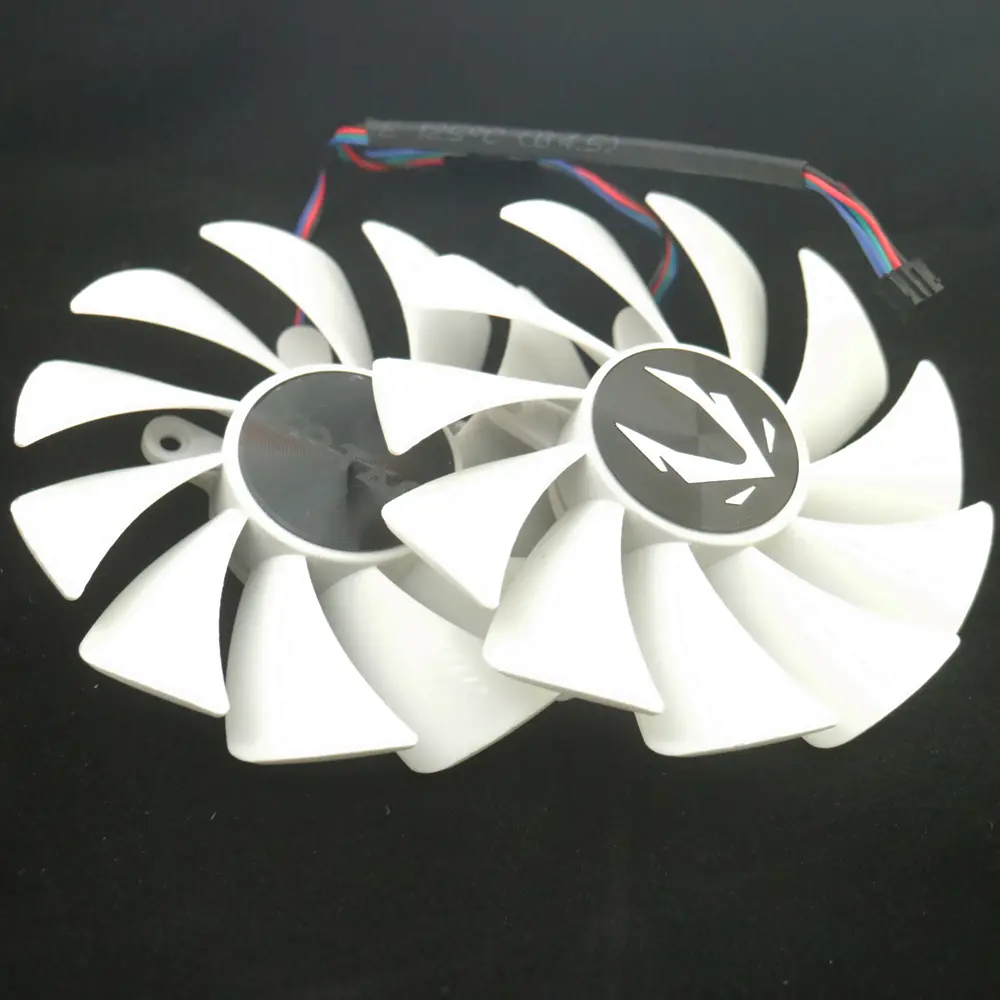 GA92S2U - PFTM DC12V 0.46A VGA Fan For ZOTAC RTX4060 8GB TWIN EDGE OC WHITE Graphics Card Cooling Fan