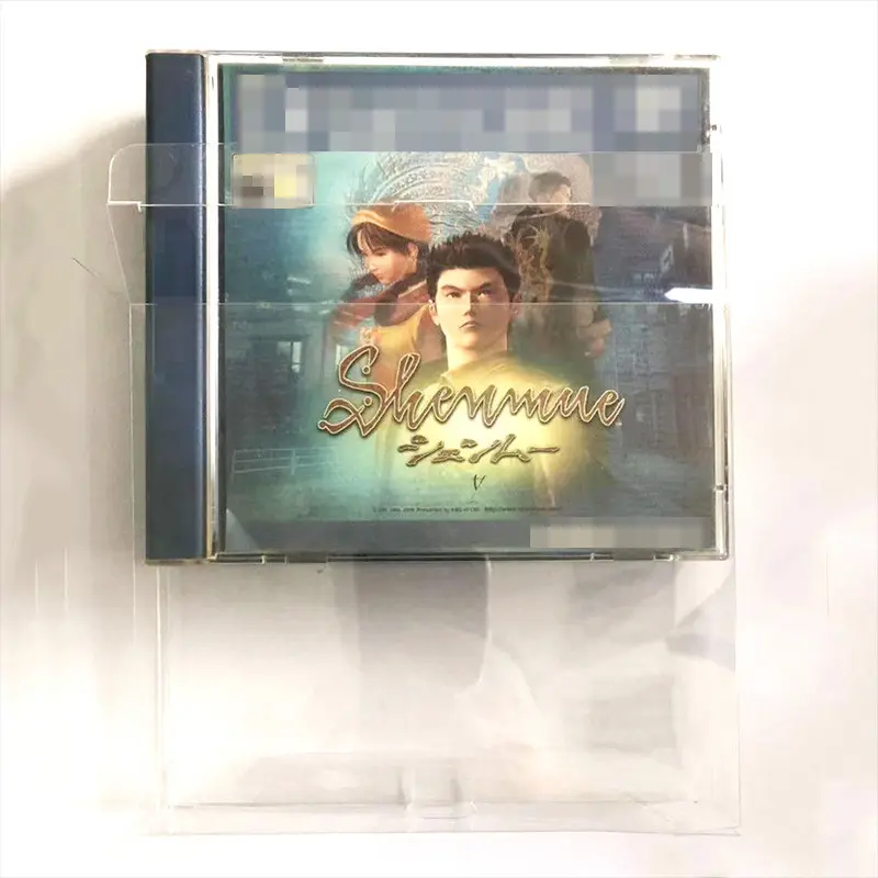 Box Protector For Dreamcast PAL Game CIB Complete In Box Custom Clear Plastic Case