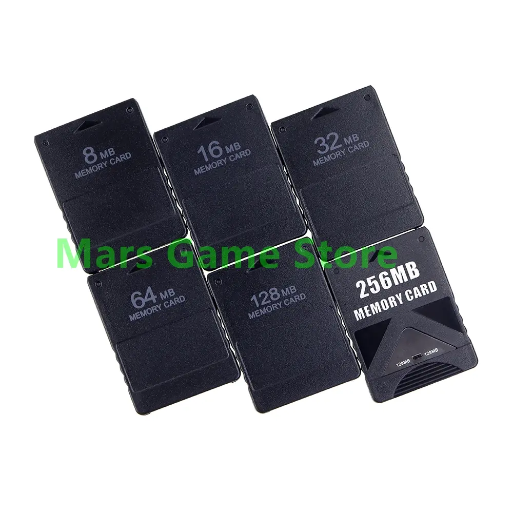 1PC For PS2 Memory Card Expansion 8MB 16MB 32MB 64MB 128MB 256MB Memory Card For PlayStation2 Store the Game Progress Save Game