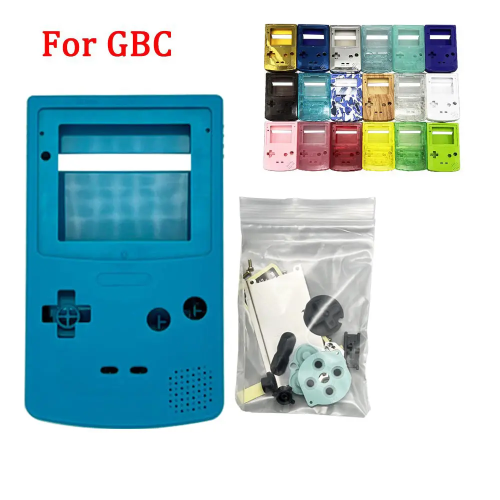 Brand New Housing Shell Without Glass Screen Lens Game Console Accessories For Gameboy Color GBC IPS LCD And Original Screen