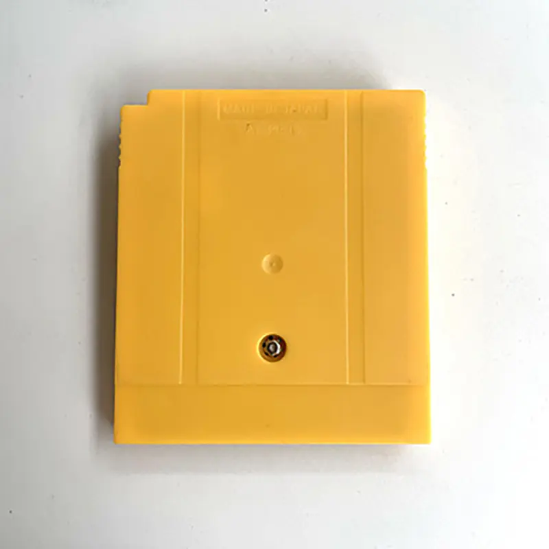 Gold Green Silver Yellow Red Crystal blue Version Inner Tray Option Game Cartridge with Box for GBC
