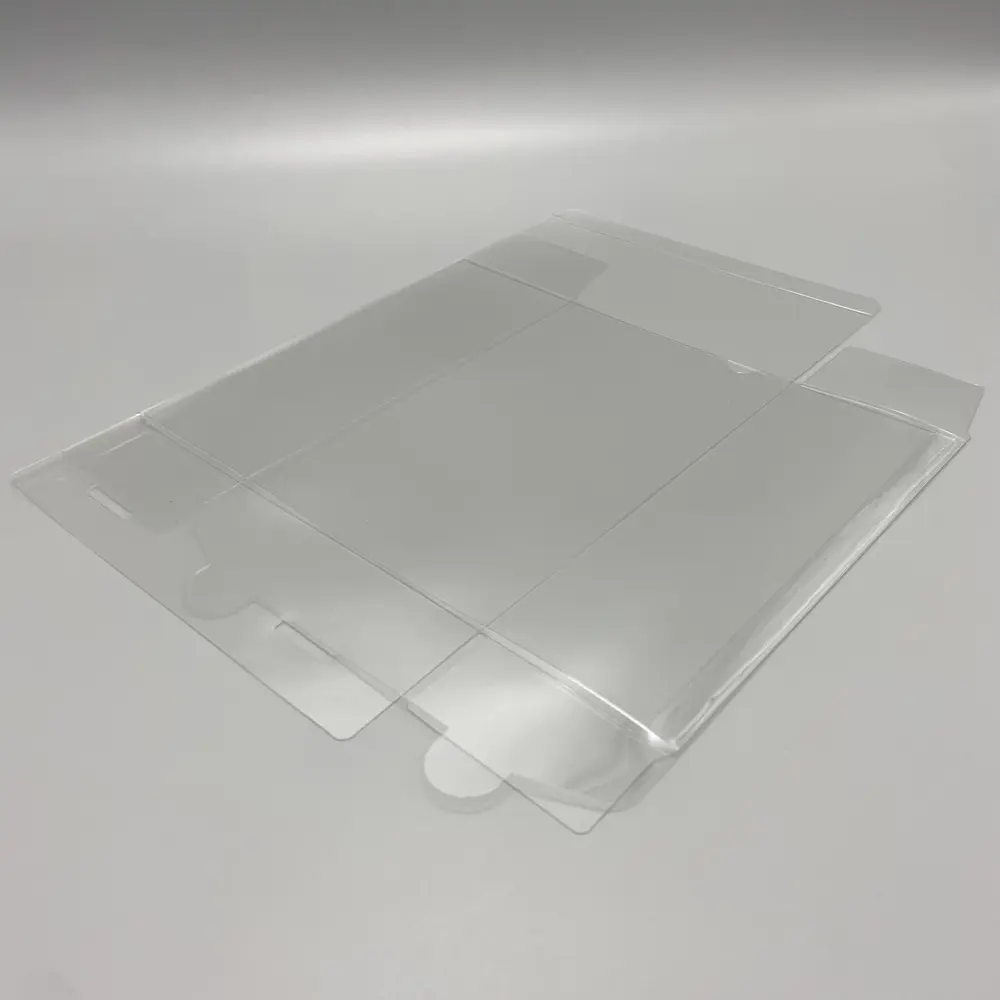 Plastic  clear box PET Transparent display Case  for PS5  DualSense  game controller  storage collection  box