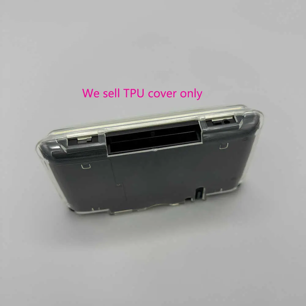 Transparent TPU silicone cover For NDS  game console protective case  soft protective   skin case