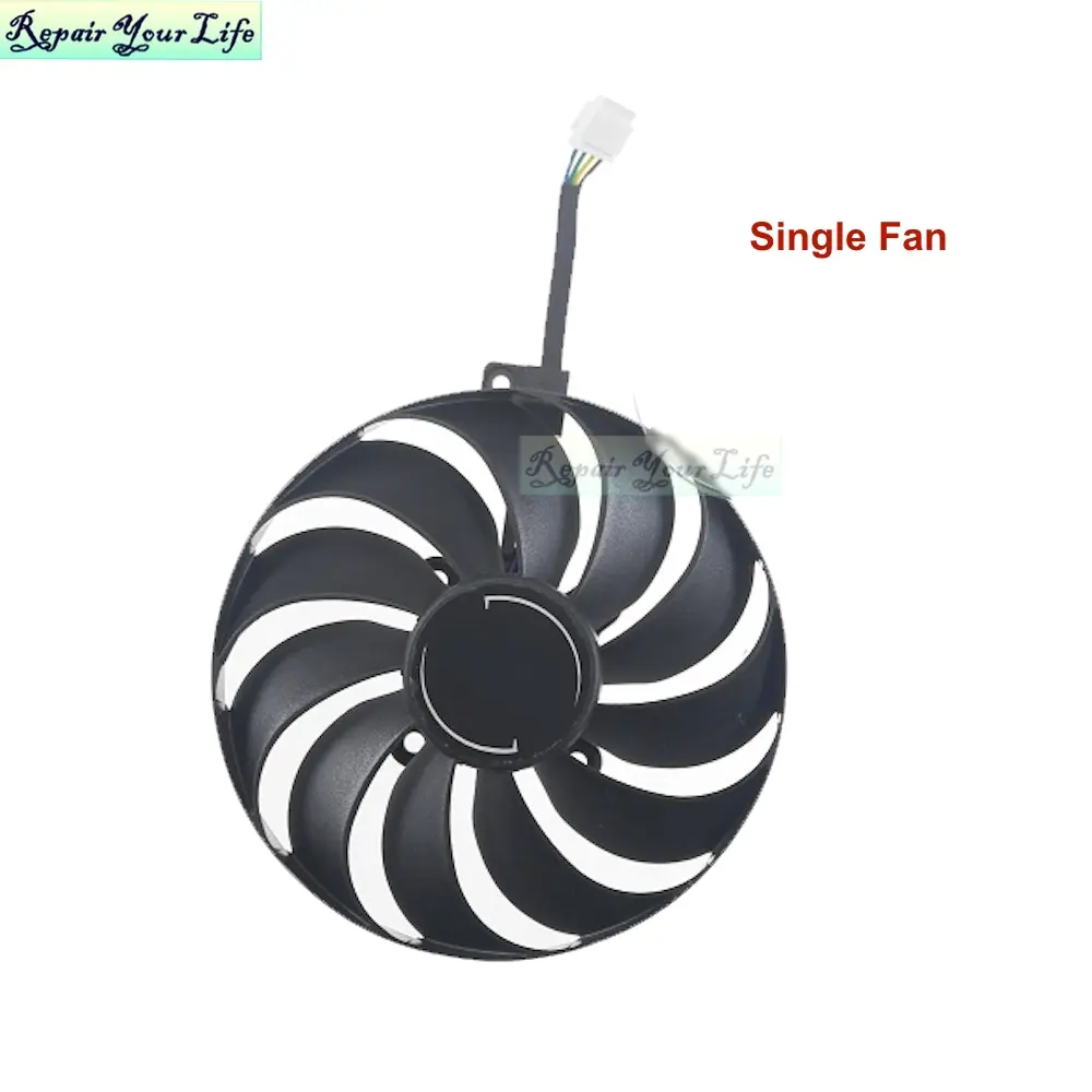 95MM Graphics Card Fan for ASUS DUAL RX5500XT RX5600 PC GPU Cooling Cooler T129215SU PLD10010S12HH FDC10U12S9-C DC12V 4Pin new